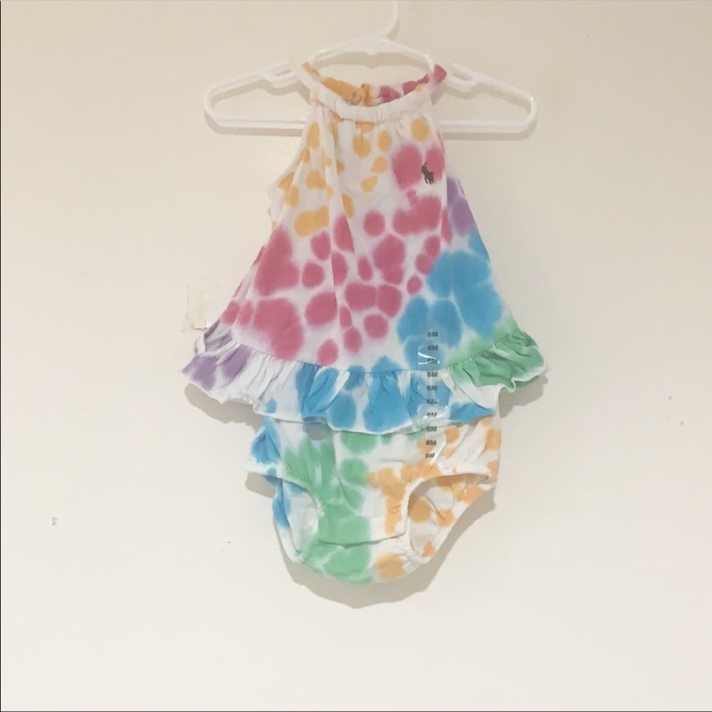 Polo Ralph Lauren Tie Dye One Piece Baby girls